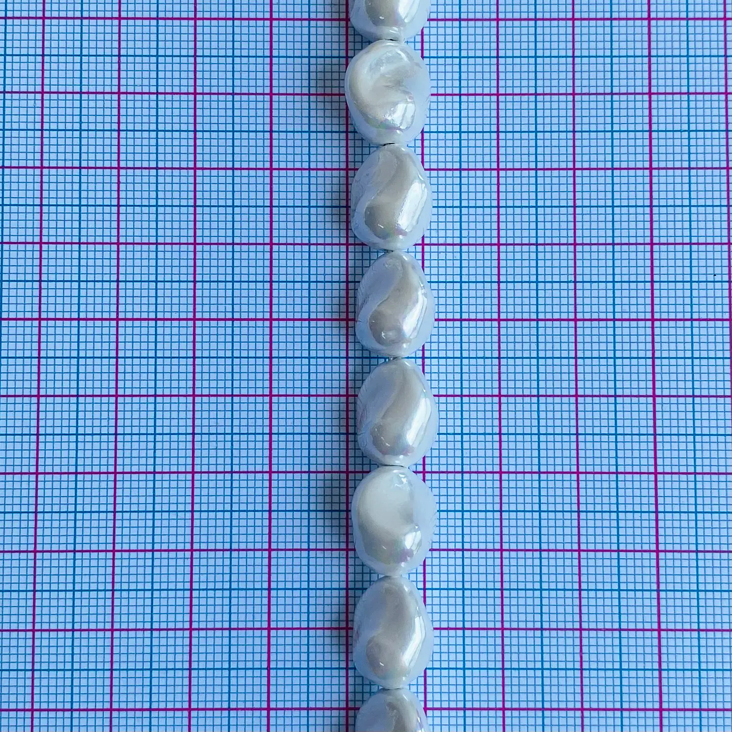 PERLA ✦ SHELL AMORFA 11*13 MM 2