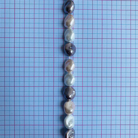 PERLA ✦ SHELL AMORFA 11*13 MM