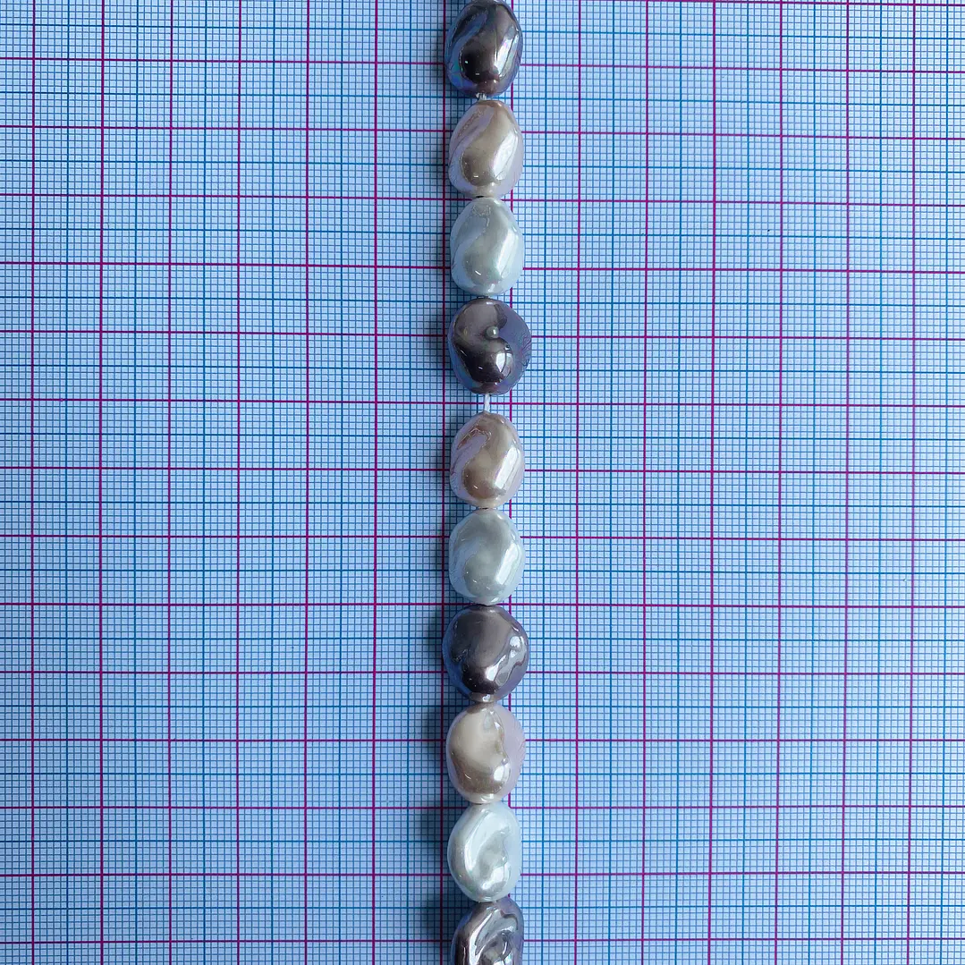 PERLA ✦ SHELL AMORFA 11*13 MM 2