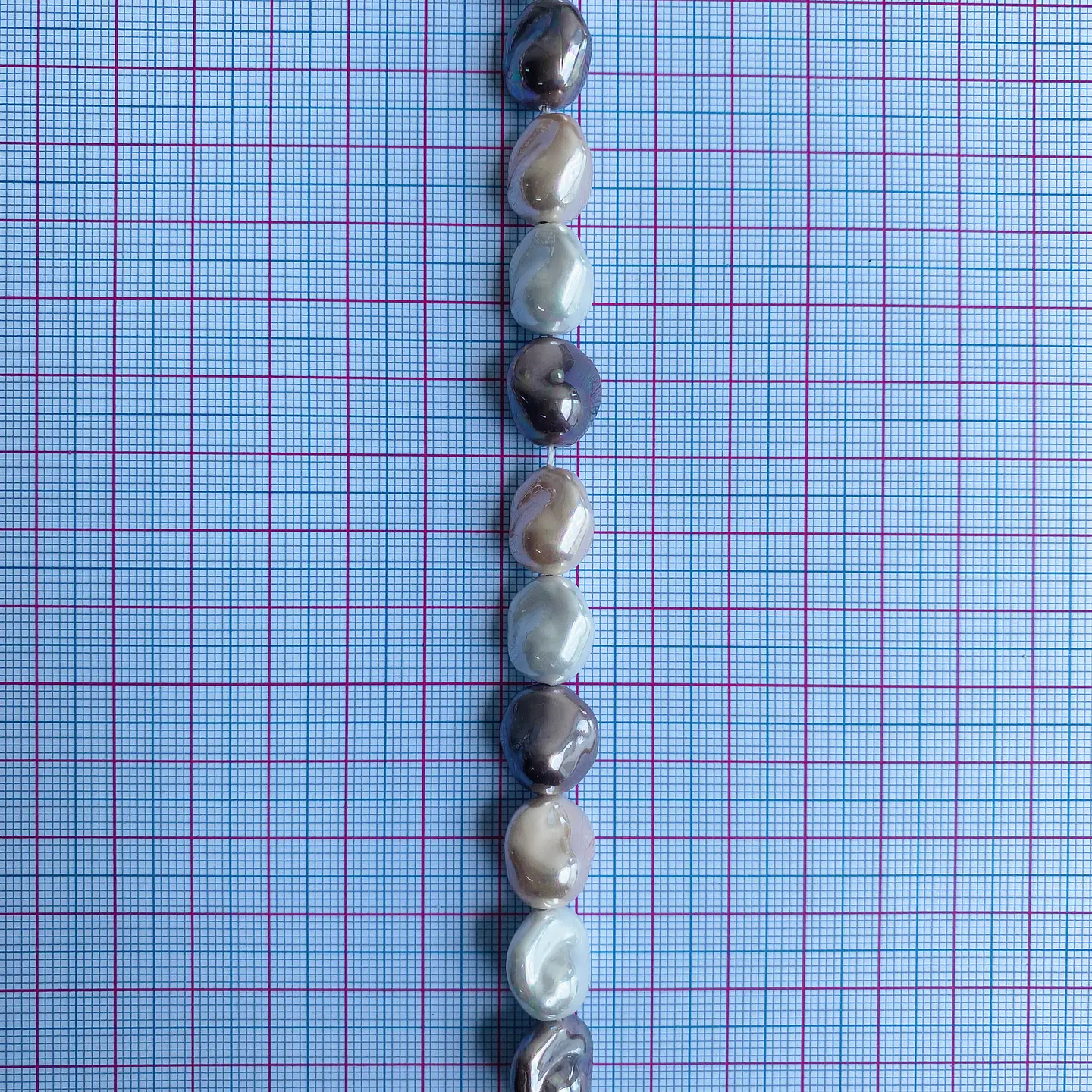 PERLA ✦ SHELL AMORFA 11*13 MM 2