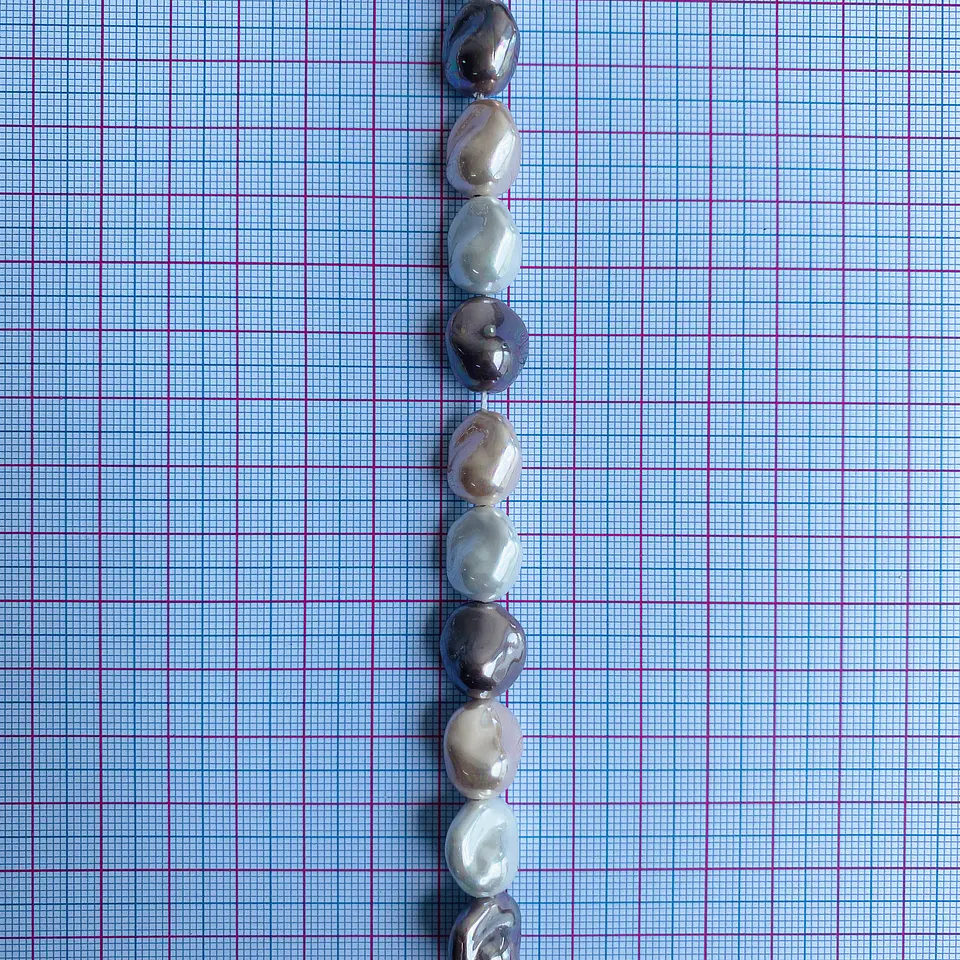 PERLA ✦ SHELL AMORFA 11*13 MM 2