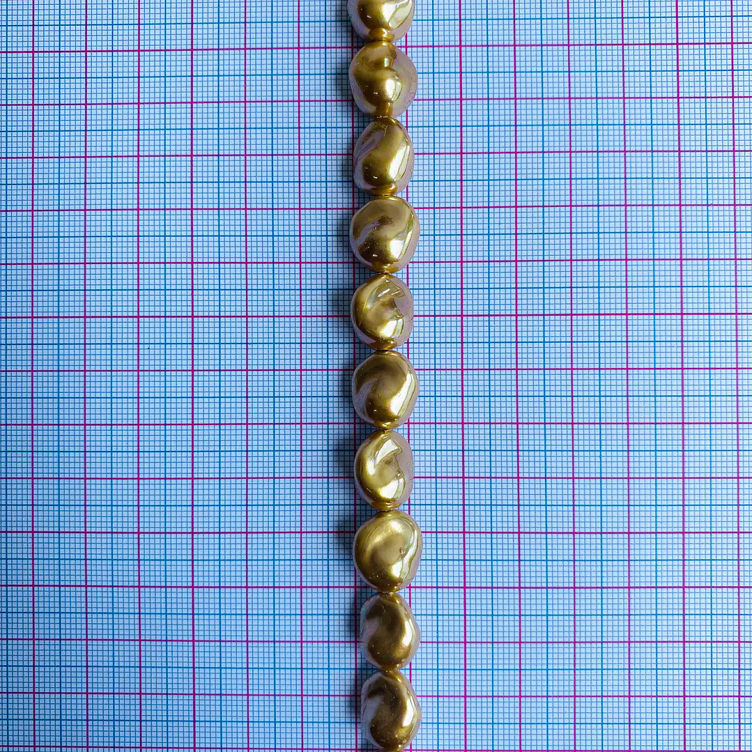 PERLA ✦ SHELL AMORFA 11*13 MM 2
