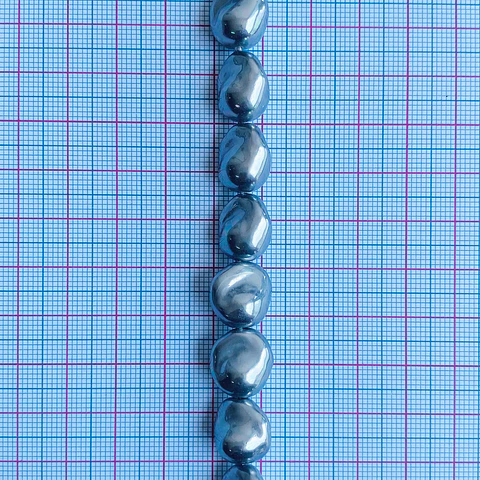 PERLA ✦ SHELL AMORFA 11*13 MM