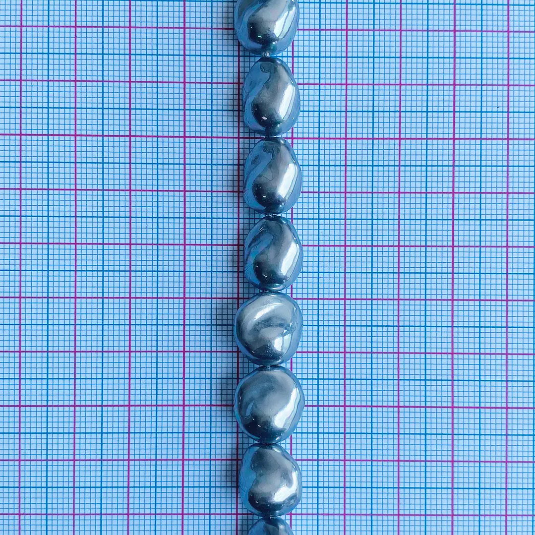 PERLA ✦ SHELL AMORFA 11*13 MM 2