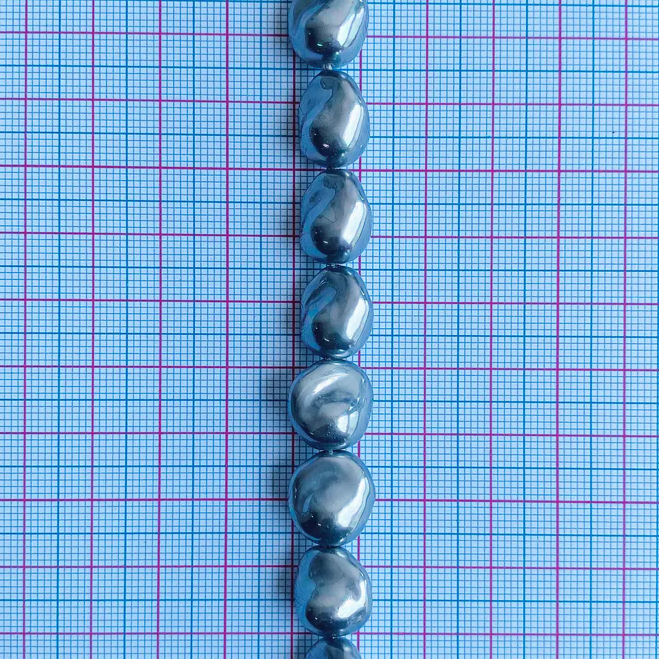 PERLA ✦ SHELL AMORFA 11*13 MM 2