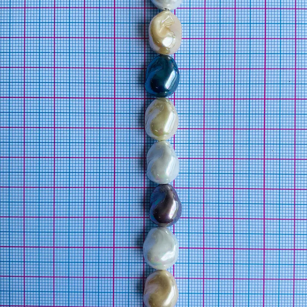 PERLA ✦ SHELL AMORFA 11*13 MM 2