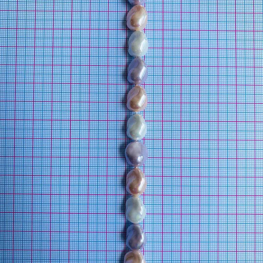 PERLA ✦ SHELL AMORFA 11*13 MM 2