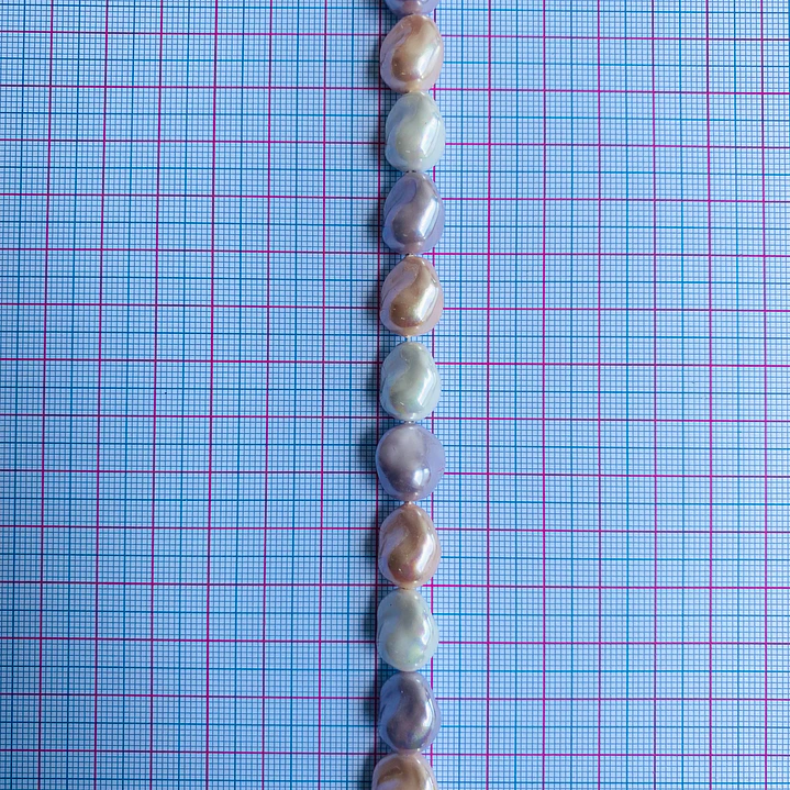 PERLA ✦ SHELL AMORFA 11*13 MM 2
