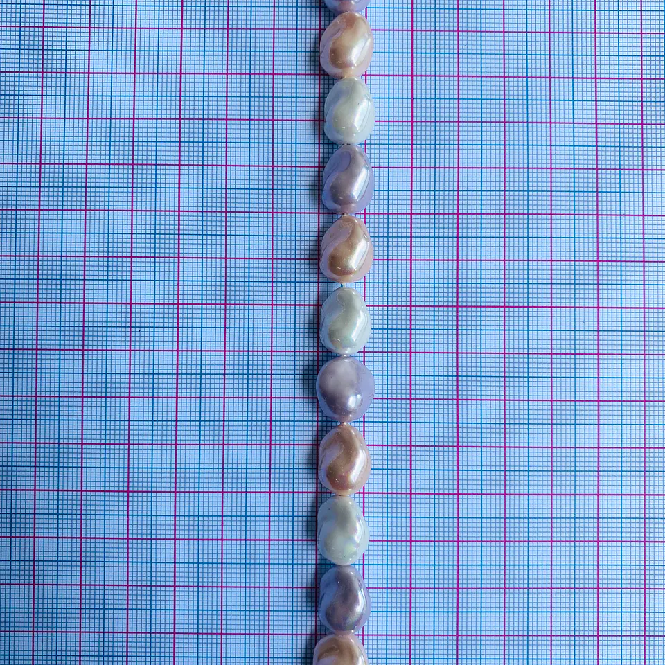 PERLA ✦ SHELL AMORFA 11*13 MM 2