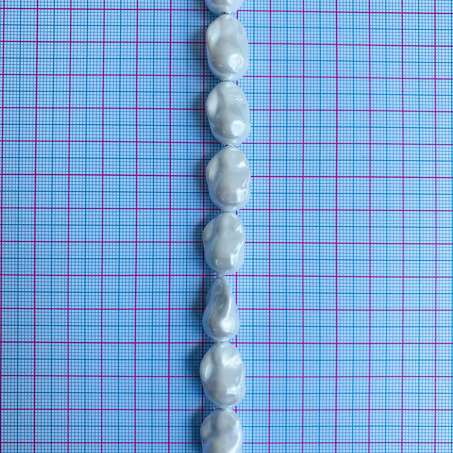 PERLA ✦ SHELL AMORFA 13*24 MM 2