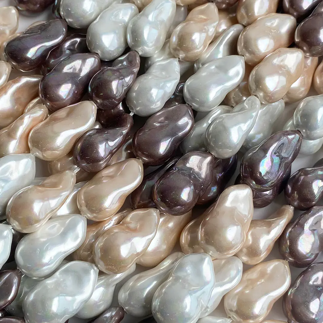 PERLA ✦ SHELL AMORFA 13*24 MM 1