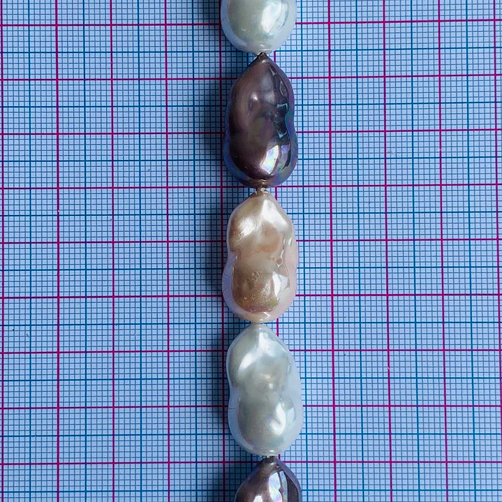 PERLA ✦ SHELL AMORFA 13*24 MM 2