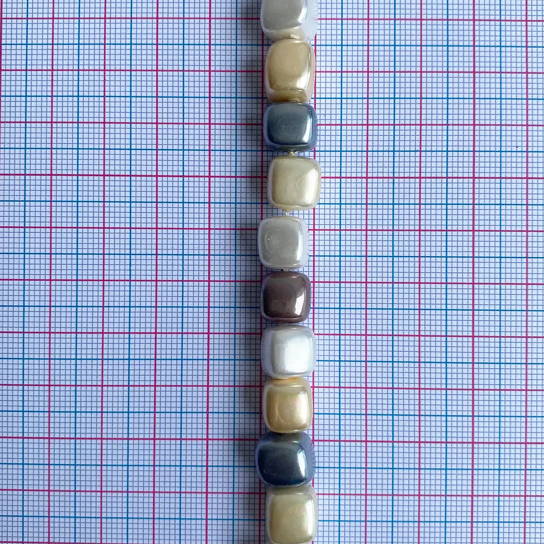 PERLA ✦ SHELL CUBO 8*9 MM 2