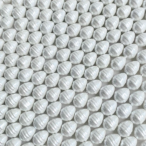 PERLA ✦ SHELL TROMPO 10*13 MM