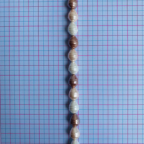 PERLA ✦ SHELL TROMPO 10*13 MM