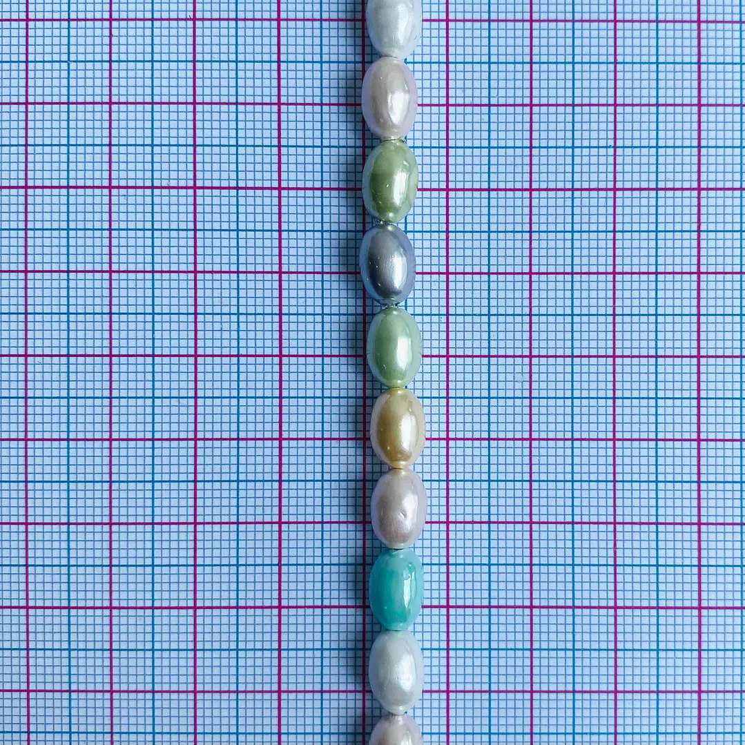 PERLA ✦ SHELL OVALO 7*9 MM 2