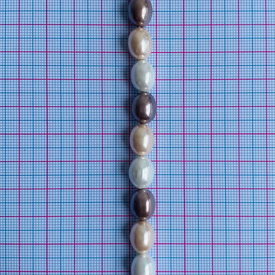 PERLA ✦ SHELL OVALO 9*11 MM 2