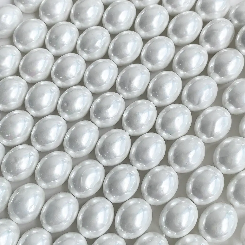 PERLA ✦ SHELL OVALO 12*15 MM 1