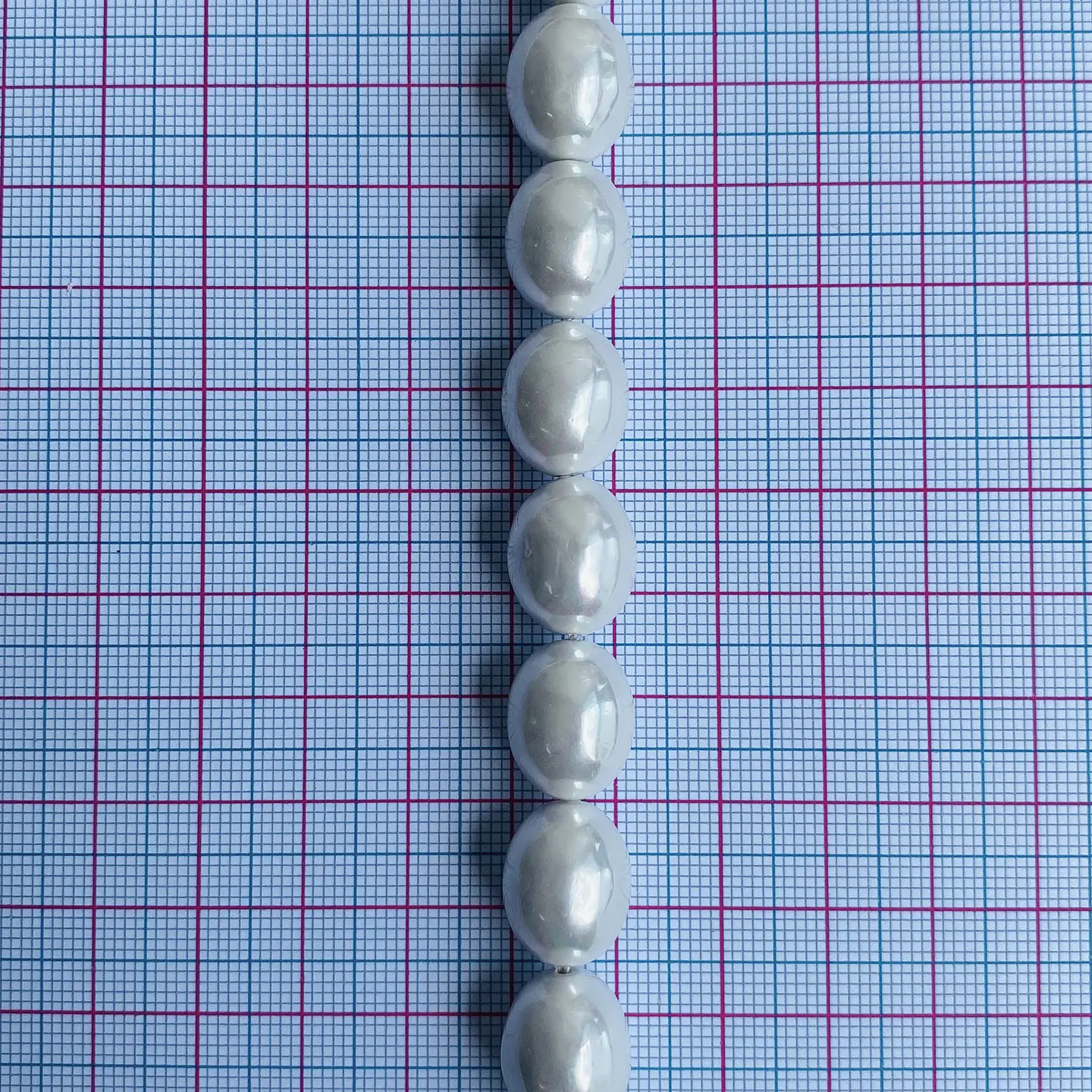 PERLA ✦ SHELL OVALO 12*15 MM 2