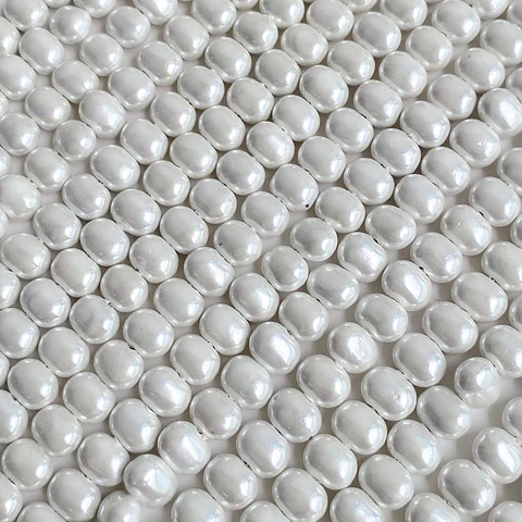 PERLA ✦ SHELL OVALO 7*9 MM