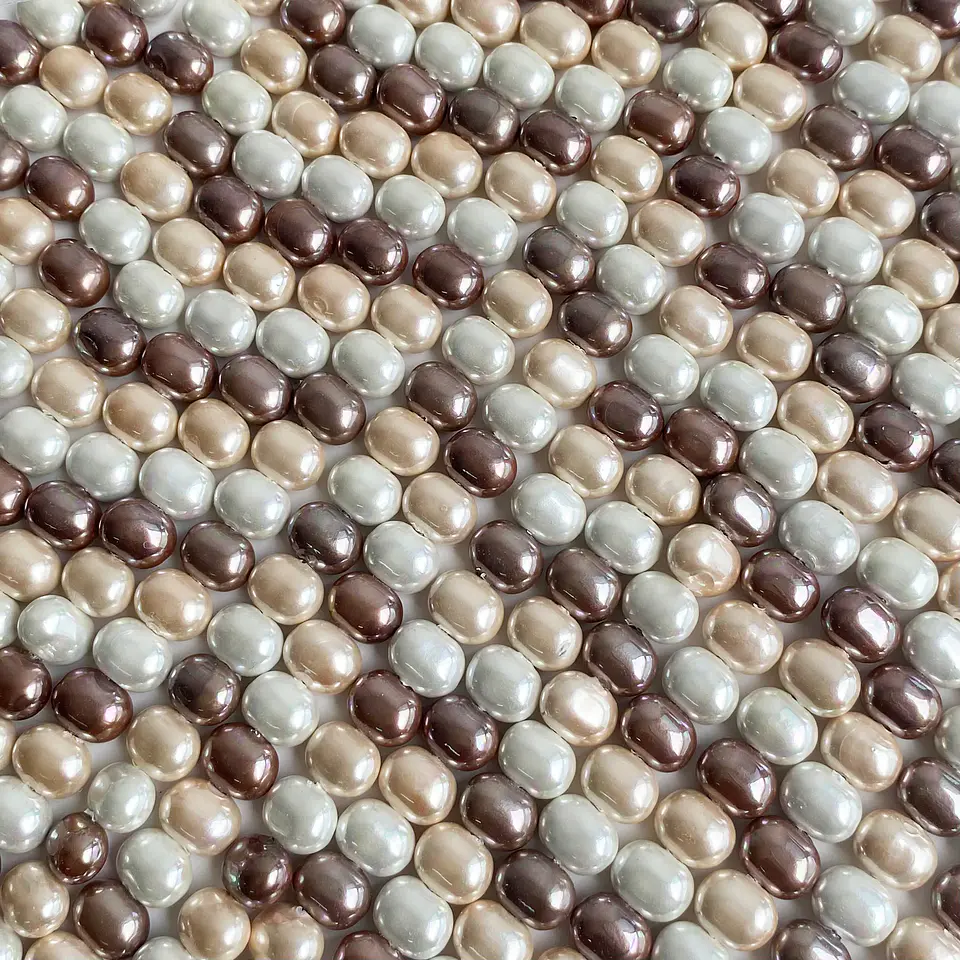 PERLA ✦ SHELL OVALO 7*9 MM 1