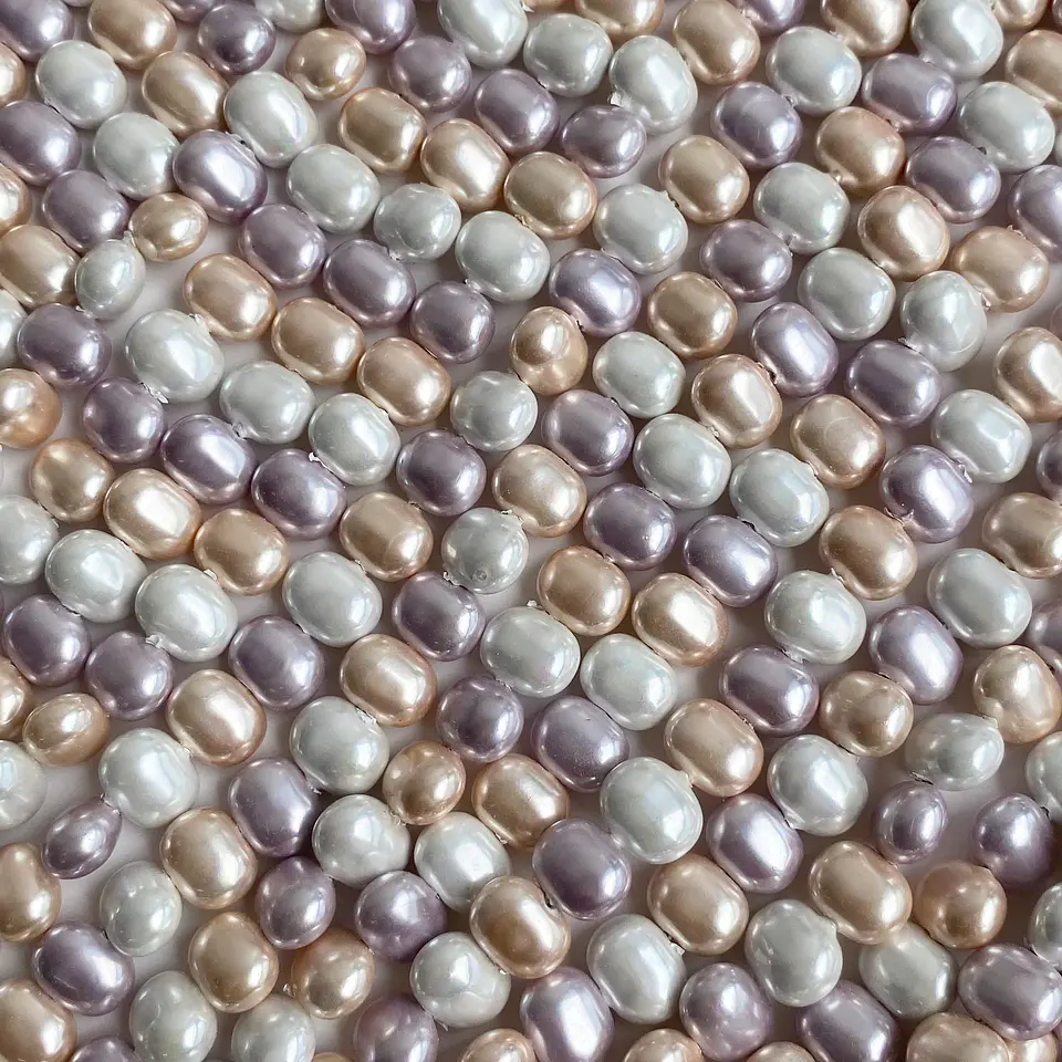 PERLA ✦ SHELL OVALO 7*9 MM 1