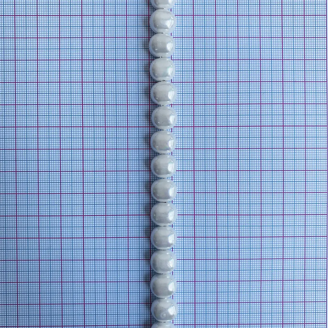 PERLA ✦ SHELL OVALO 9*11 MM 2