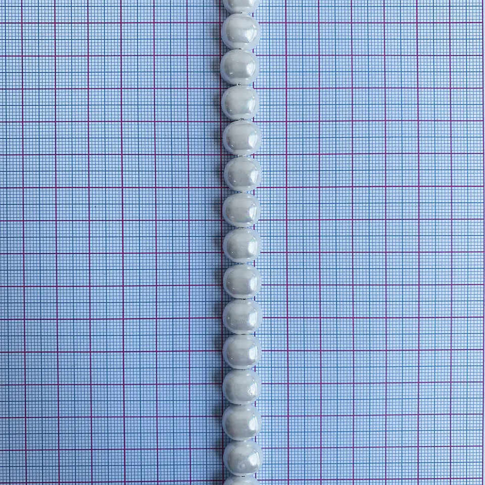 PERLA ✦ SHELL OVALO 9*11 MM 2