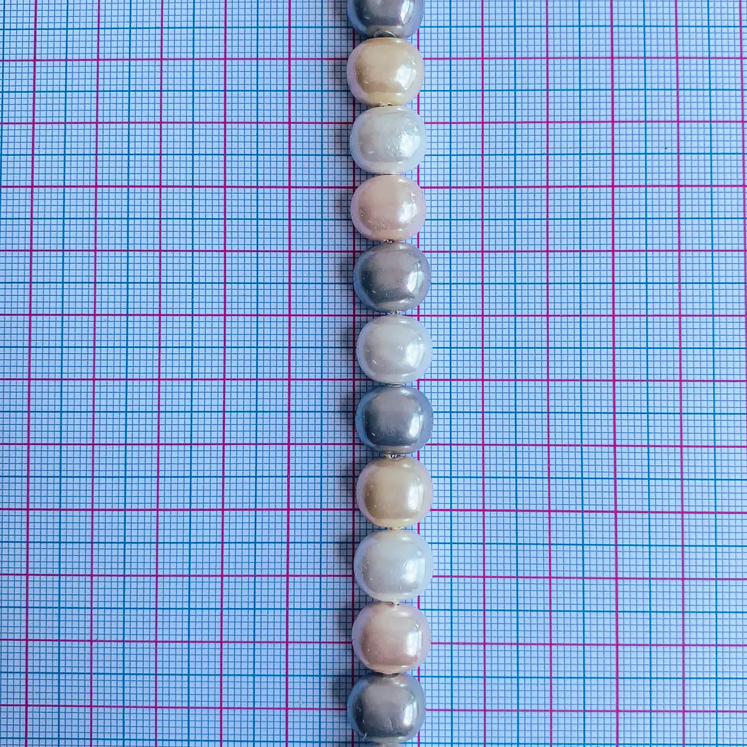 PERLA ✦ SHELL OVALO 9*11 MM 2