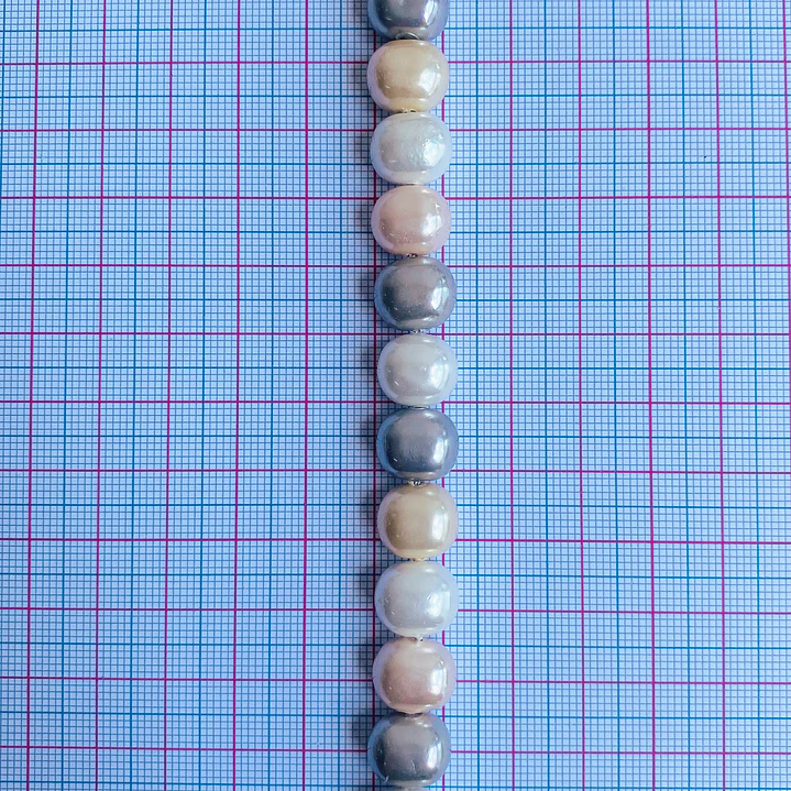 PERLA ✦ SHELL OVALO 9*11 MM 2