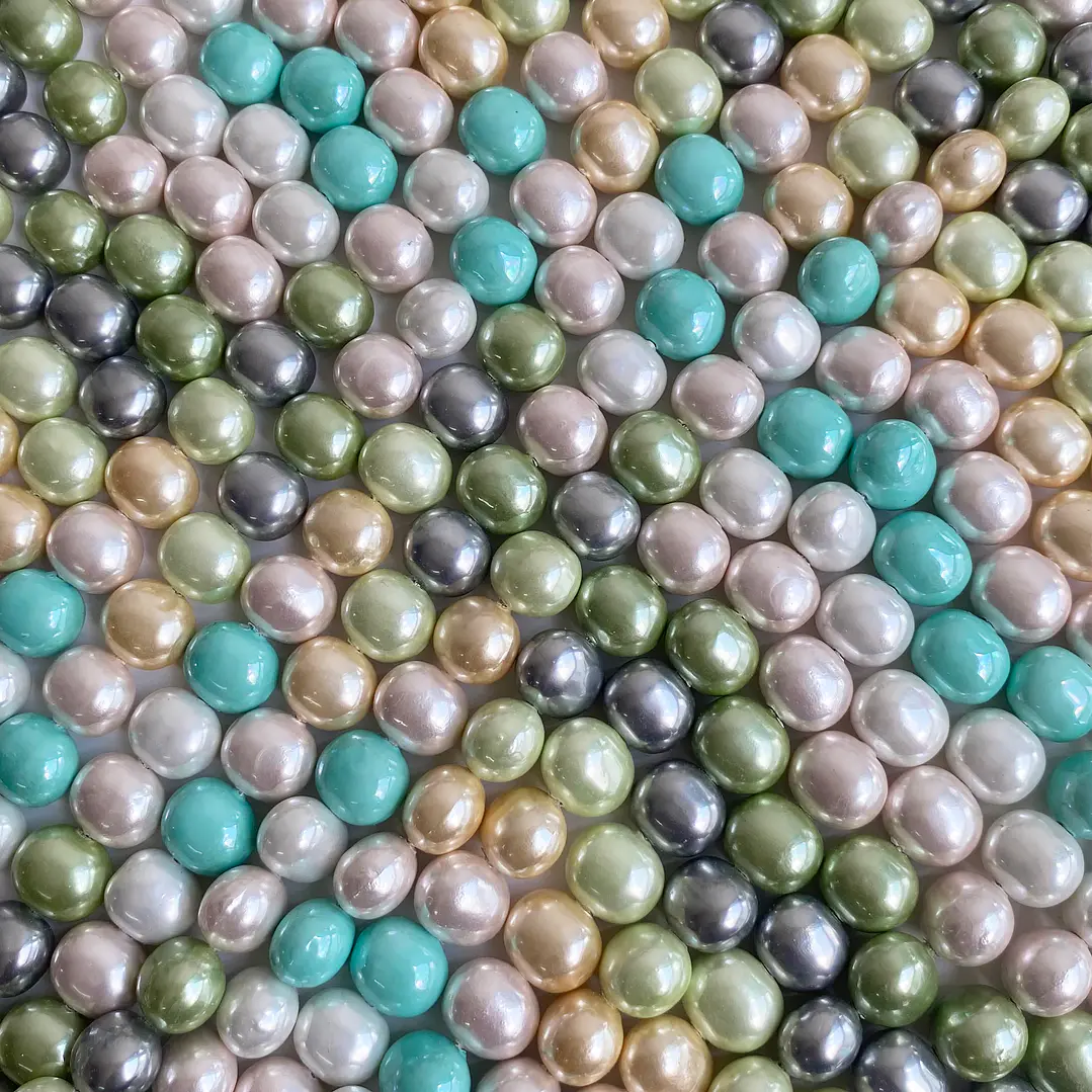 PERLA ✦ SHELL OVALO 9*11 MM 1