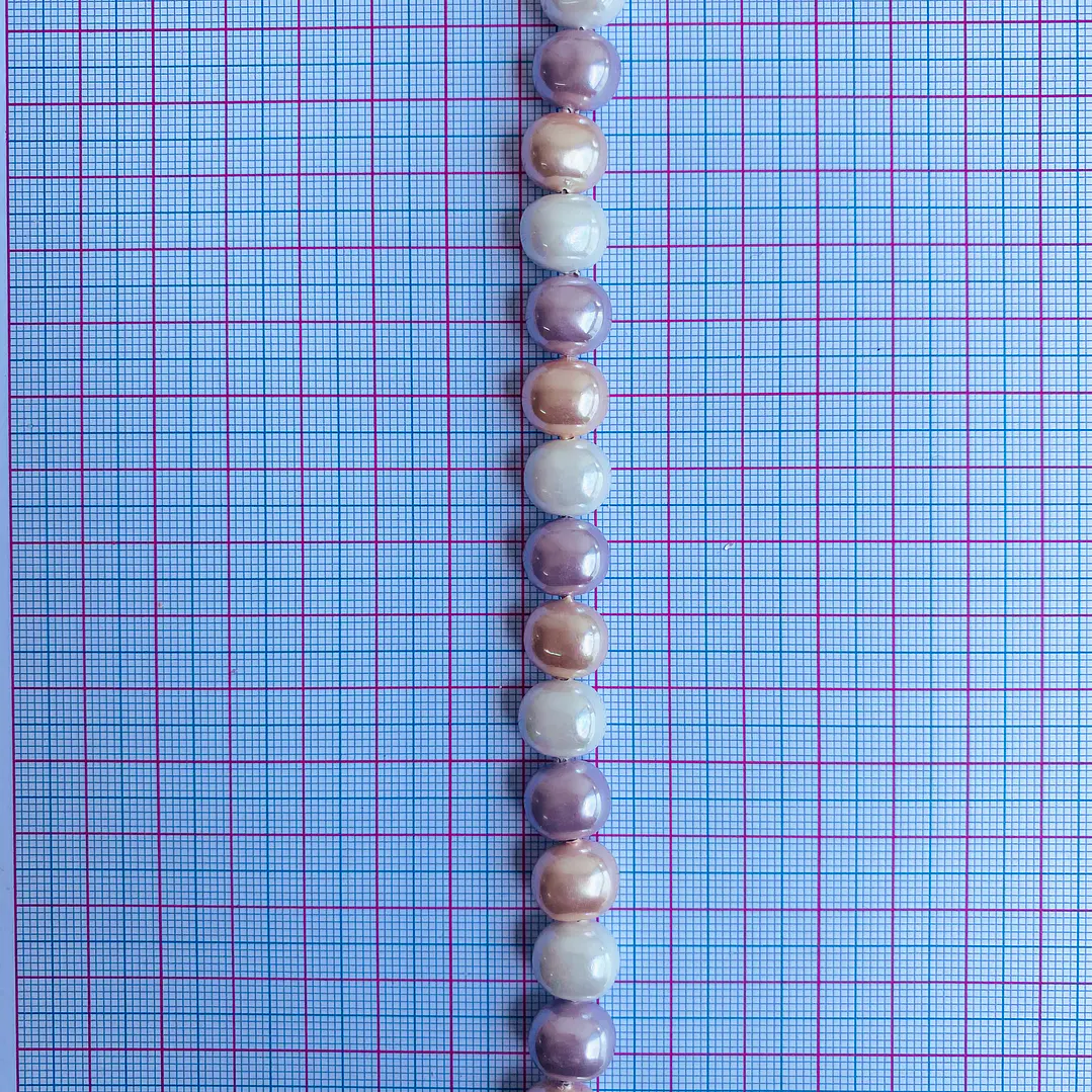 PERLA ✦ SHELL OVALO 9*11 MM 2