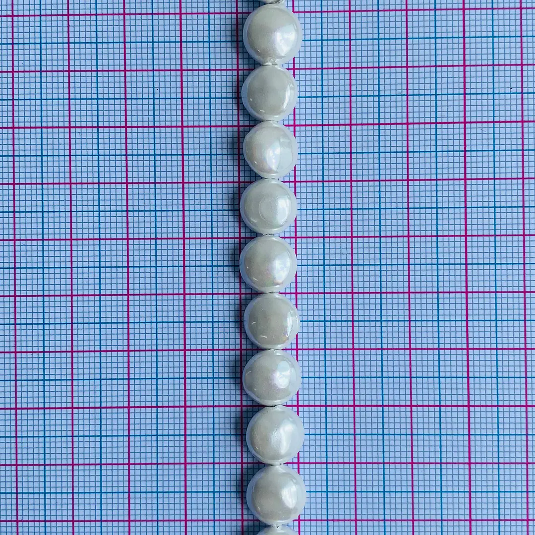 PERLA ✦ SHELL PASTILLA 10 MM 2