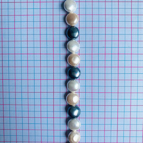 PERLA ✦ SHELL PASTILLA 10 MM