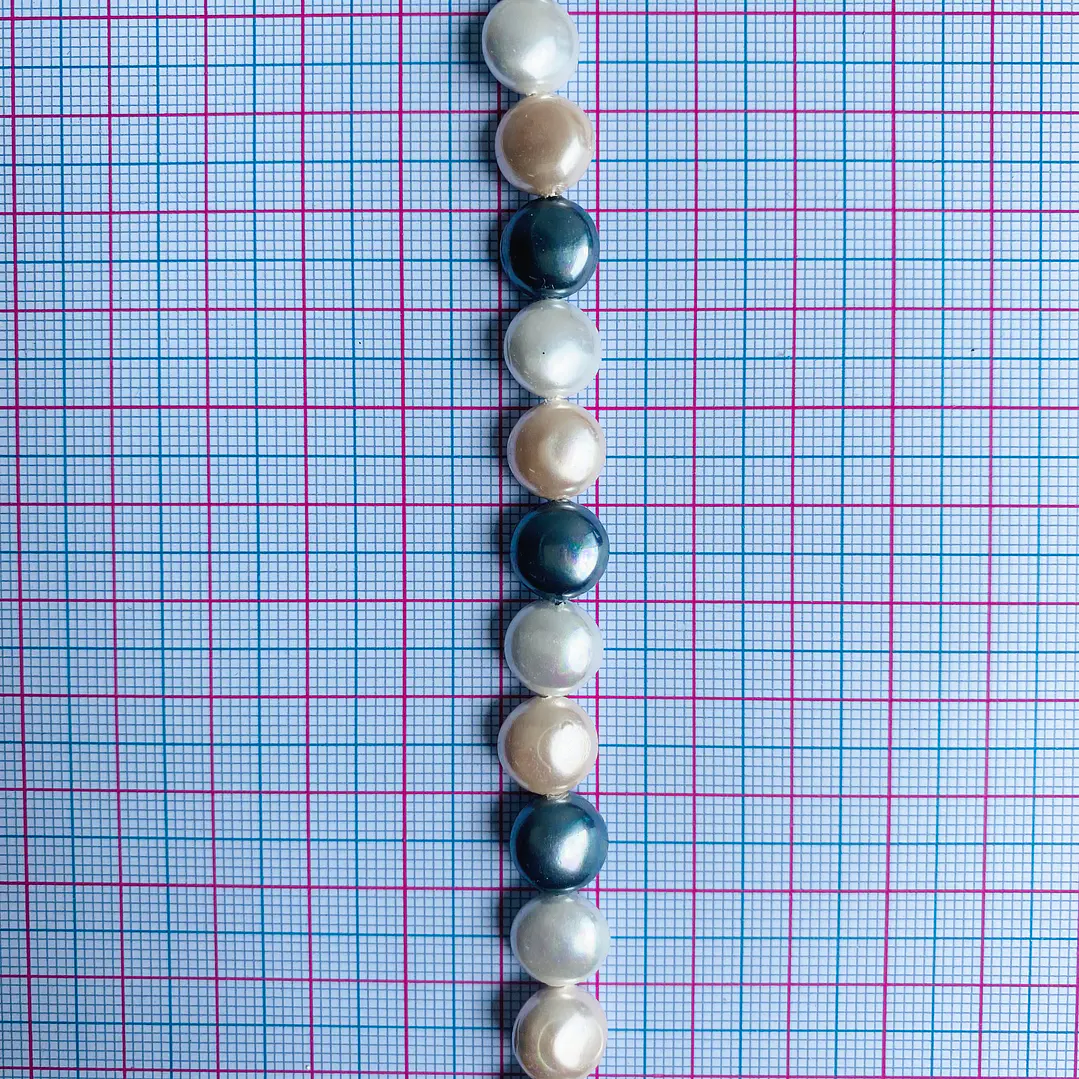 PERLA ✦ SHELL PASTILLA 10 MM 2