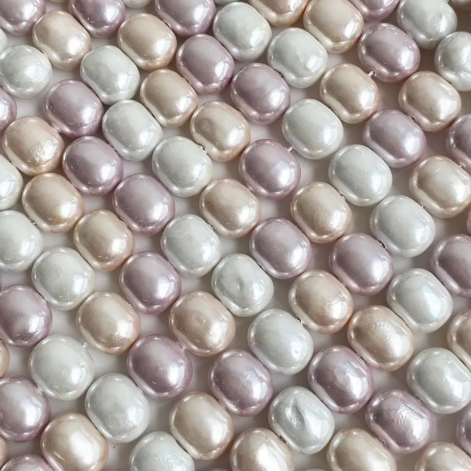 PERLA ✦ SHELL OVALO 11*13 MM 1