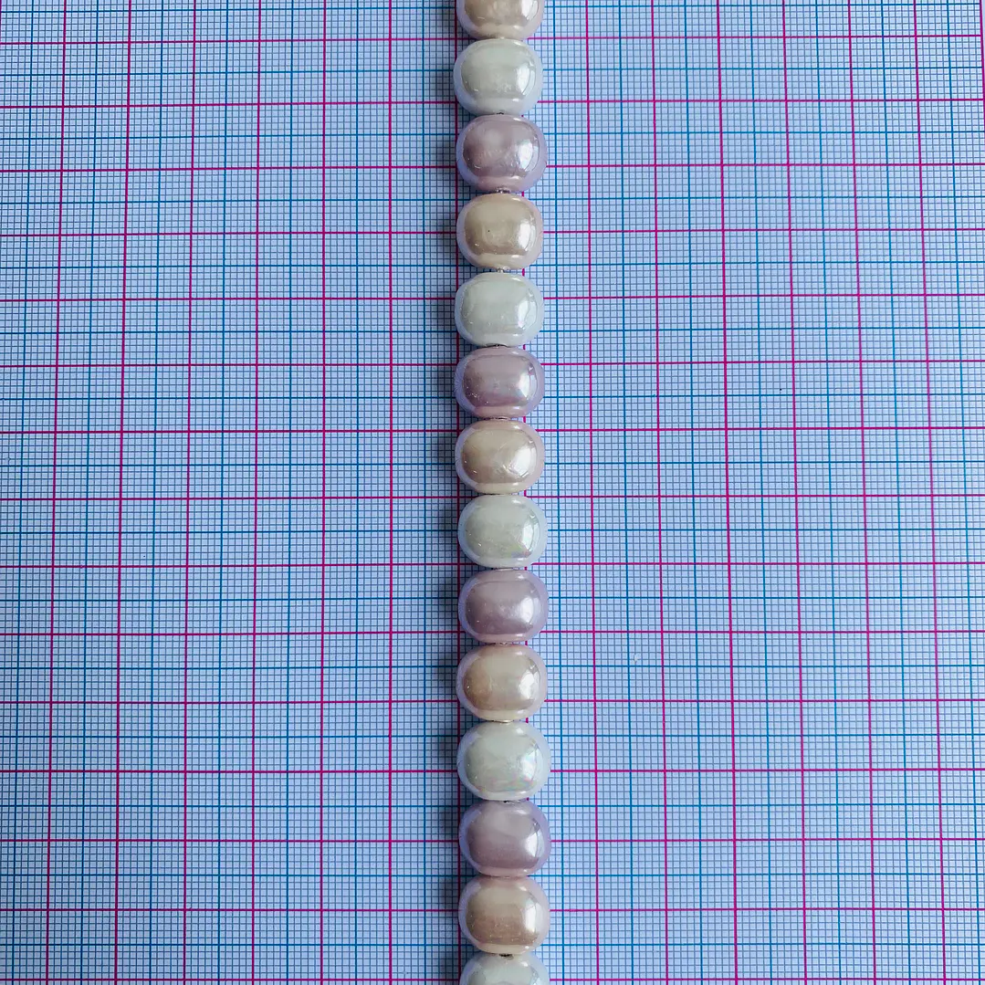 PERLA ✦ SHELL OVALO 11*13 MM 2