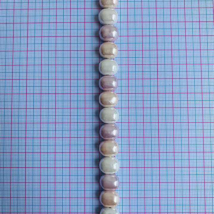 PERLA ✦ SHELL OVALO 11*13 MM 2