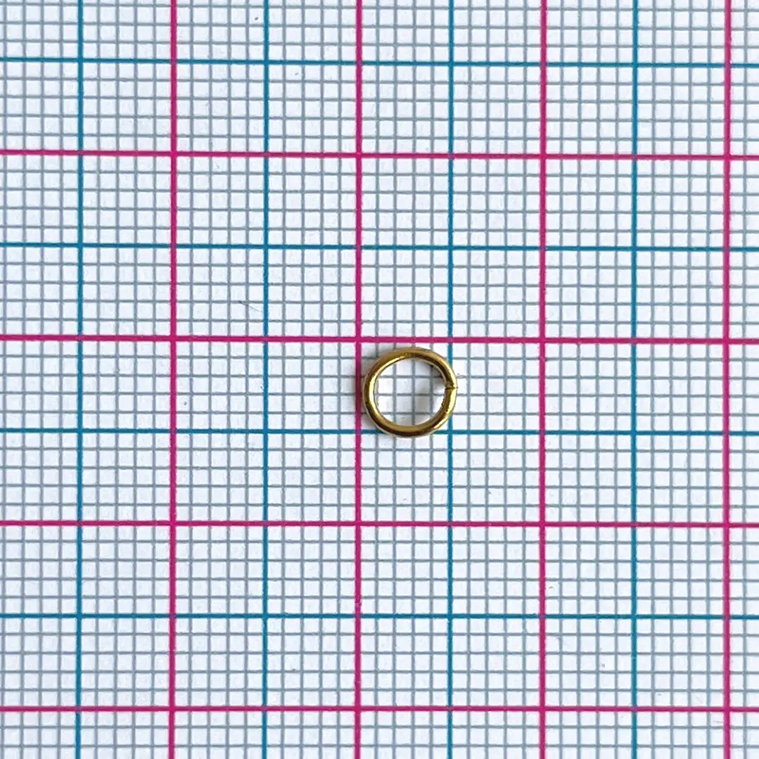 HERRAJE ✦ ARGOLLA ACERO 5MM 2