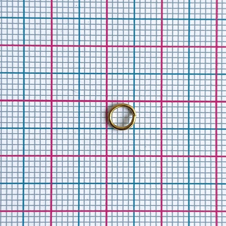HERRAJE ✦ ARGOLLA ACERO 5MM 2