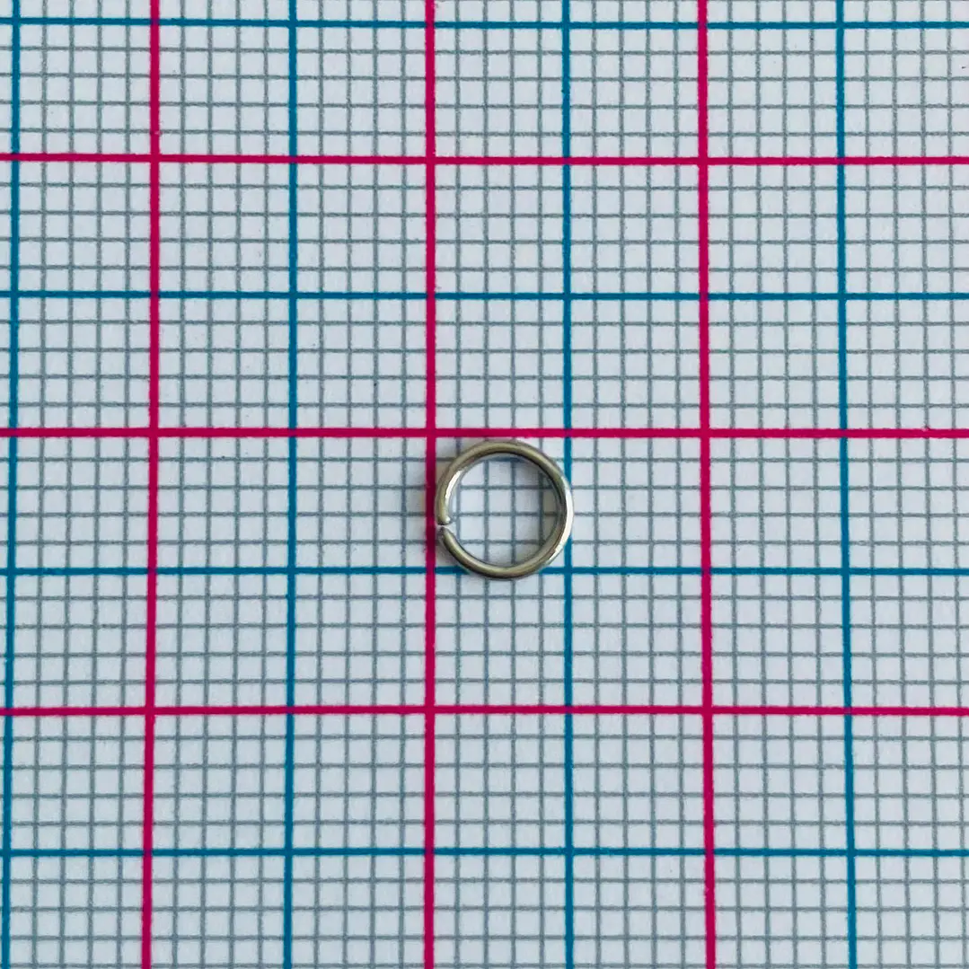HERRAJE ✦ ARGOLLA ACERO 5MM 2