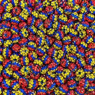 SEPARADOR ✦ BOLA DE FUEGO COLOMBIA 6MM