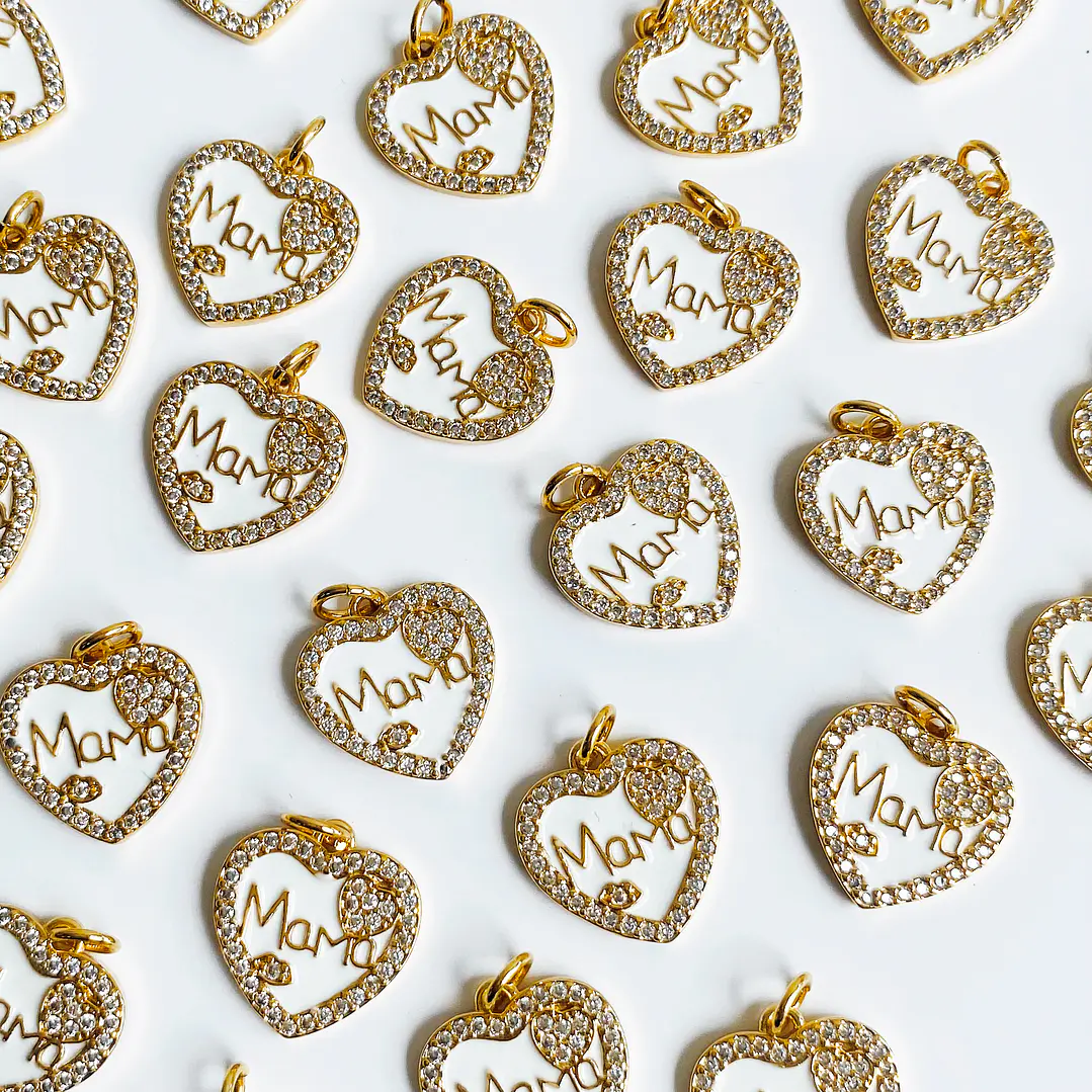 DIJE ✦ RODIO MAMÁ 15*15 MM 1