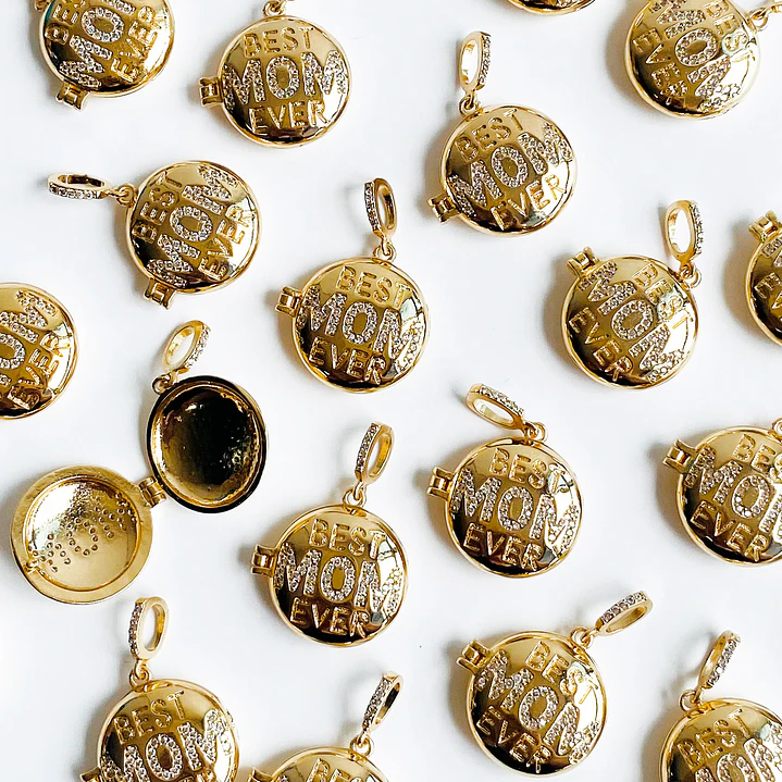 DIJE ✦ RODIO RELICARIO MAMÁ 20*30 MM 1