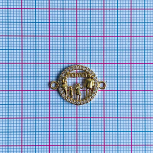 DIJE ✦ RODIO MAMÁ 20*15 MM