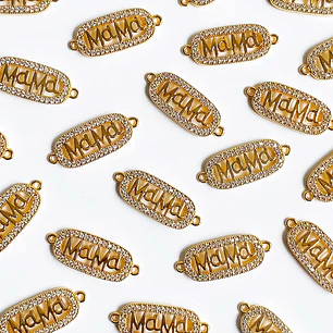 DIJE ✦ RODIO MAMÁ 28*10 MM