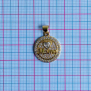 DIJE ✦ RODIO MAMÁ 17*22 MM