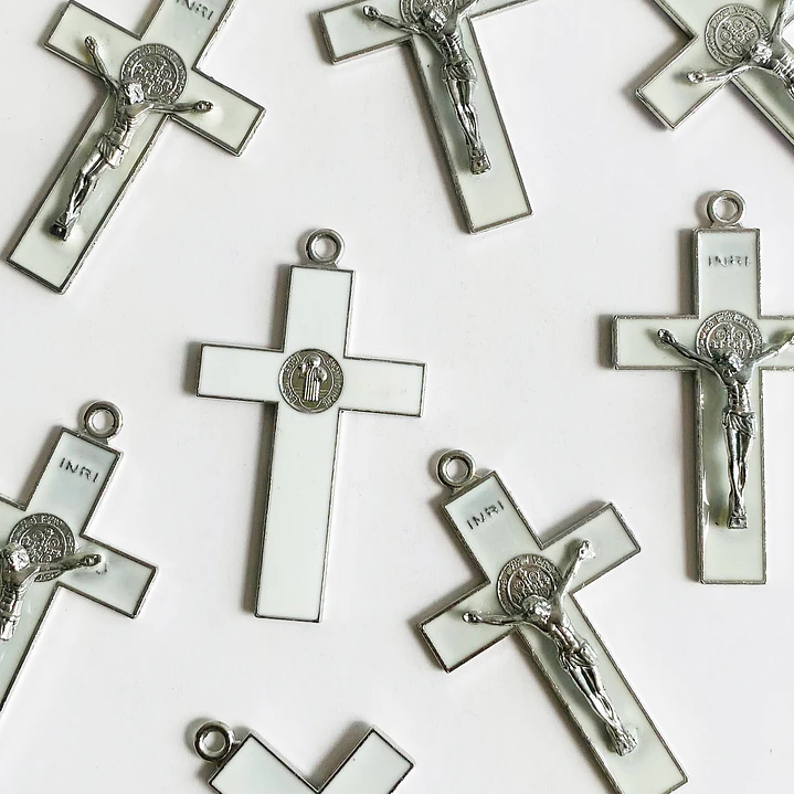 DIJE ✦ CRISTO SAN BENITO ZAMAK 3