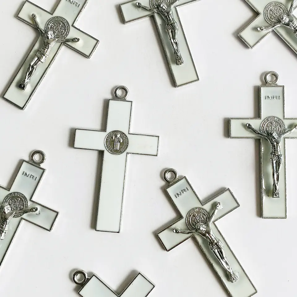 DIJE ✦ CRISTO SAN BENITO ZAMAK 3