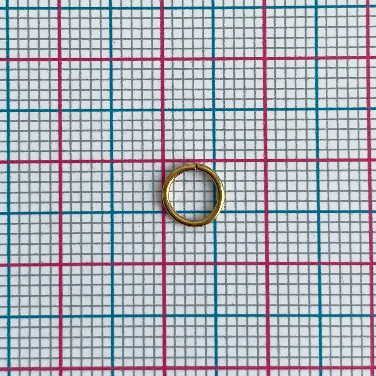HERRAJE ✦ ARGOLLA EN ACERO 6MM 2